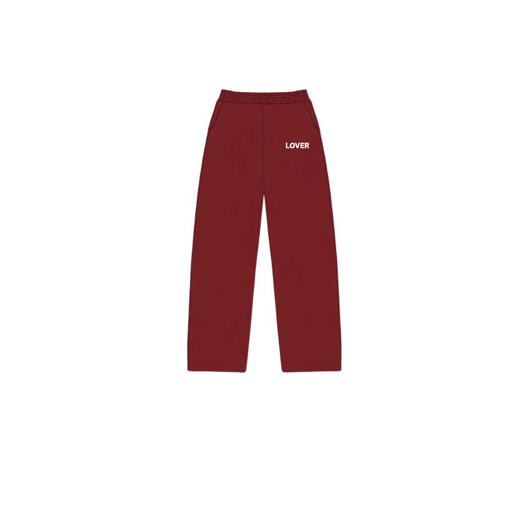 statement jogger - Bordeaux Rood
