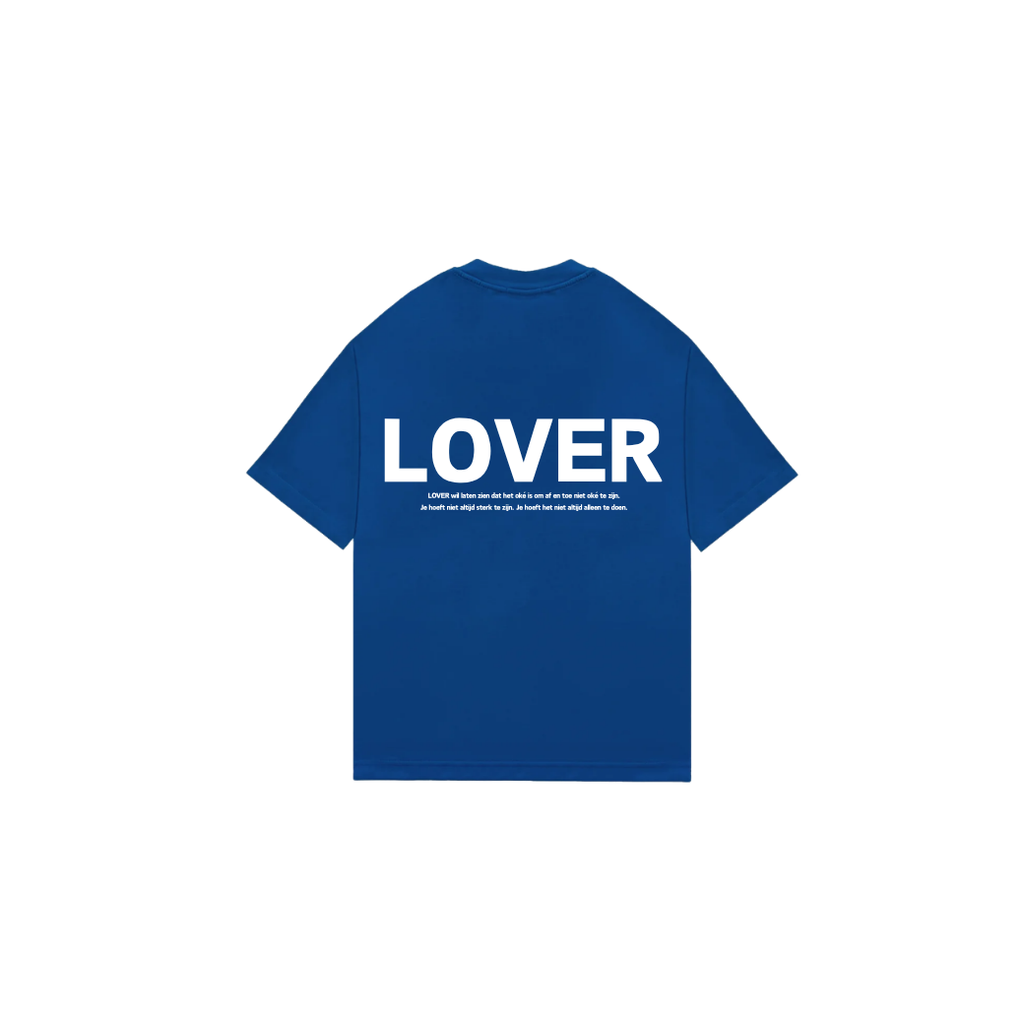 Statement T-Shirt Blauw